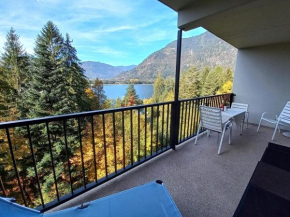 LB3 Seeblick Appartement Haus Landskron mit direktem Seezugnag am Ossiachersee